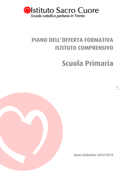 POF Scuola Primaria 2014-2015