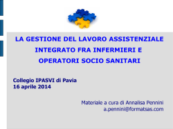 La gestione del lavoro - Collegio IPASVI Pavia