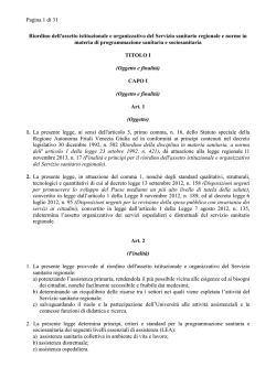 Vai al documento - Regione Autonoma Friuli Venezia Giulia
