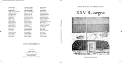 XXV Rassegna - Associazione Incisori Liguri