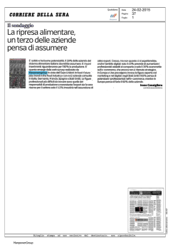 Scarica il pdf dell`articolo - Manpower for Expo Milano 2015