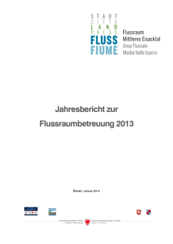 Jahresbericht 2013 SLF - Autonome Provinz Südtirol