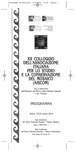 Programma XX-2014:2011