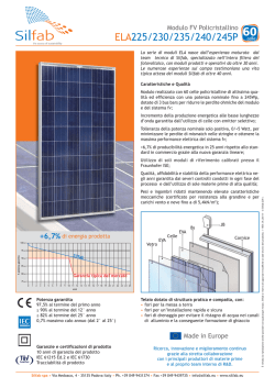 silfab - Shop Energia tutto per il fotovoltaico