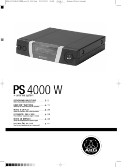 PS4000 W