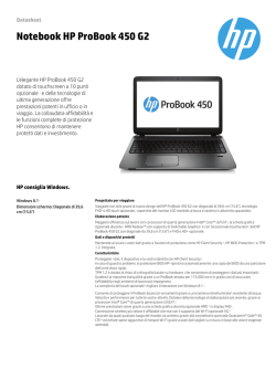 Notebook HP ProBook 450 G2
