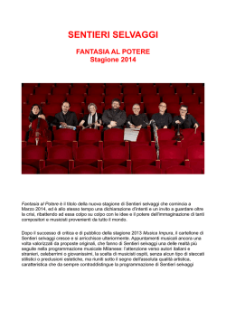 Fantasia al Potere - Fondazione Milano
