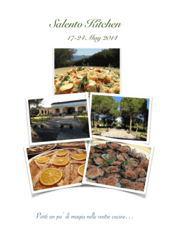 Salento Kitchen- Brochure 2014 - ita
