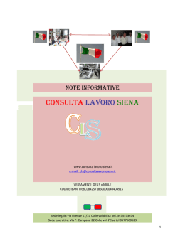 C.L.S._TESTI RIVISTI-2 - Consulta Lavoro Siena