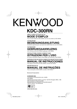 KDC-300RN - Kenwood