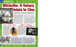 “Michelin: il futuro inizia in Cina” – Maggio 2014