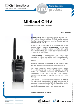 Midland G11V - Trading Pass