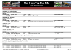 Fleet Lists - Italy - The Open Top Bus Site