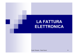 EFR Le fatture elettroniche [modalità compatibilità]