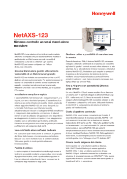 NetAXS-123 - Honeywell Security