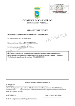 PAP-01004-2014 - Comune di Calvello