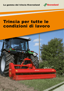 Kverneland Gamma Trinci - Attrezzature Agricole