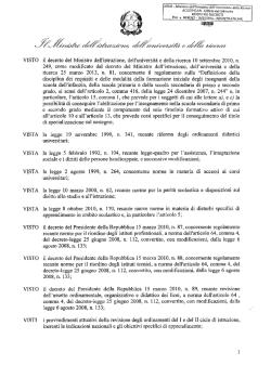 D.M. 312 del 16 05 2014 Bando TFA II Ciclo