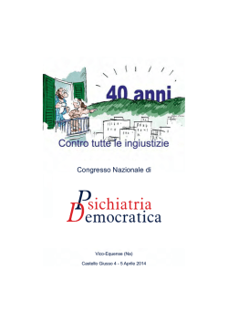 "Contro tutte le ingiustizie" - pdf (Napoli, 4 e 5 aprile 2014)