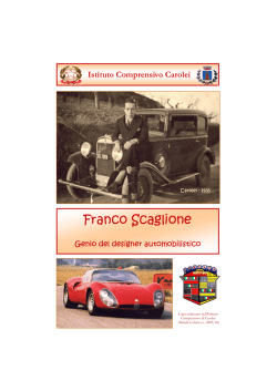 FRANCO SCAGLIONE - AUTOMOTIVE MASTERPIECES