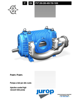 Pumps PVT200-280-400-700-1000