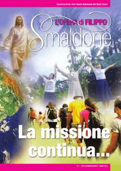 Scarica la rivista - Suore Salesiane dei Sacri Cuori