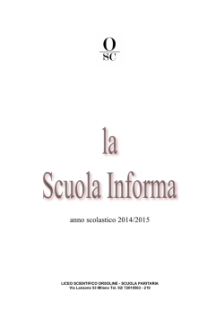 Scarica la Scuola Informa 2014-2015