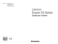 Lenovo Erazer X3 Series