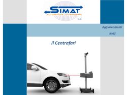 Aggiornamenti Net2 - SIMAT Automotive
