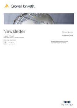Newsletter_ed speciale_10 settembre 2014