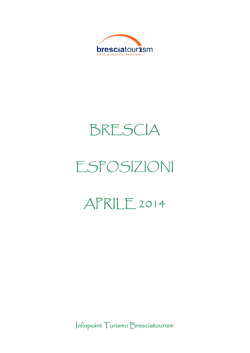 Calendario Esposizioni Aprile 2014