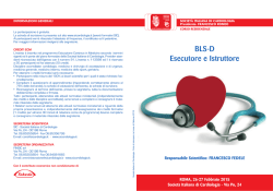 Programma - Società Italiana di Cardiologia