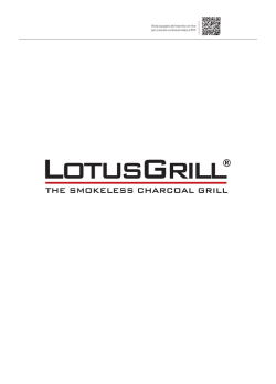 Scarica il catalogo dei prodotti LotusGrill