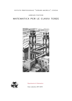 Matematica 3 - Lorenzo Pantieri