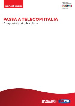 PASSA A TELECOM ITALIA