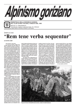 Alp Gor n° 2 2014 - CAI sezione di Gorizia