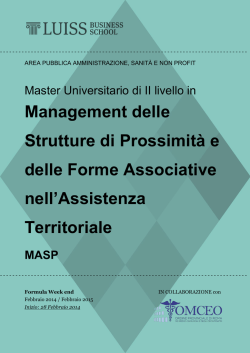 Brochure Master MASP