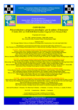 Convegno 27.10.2014 - Locandina - [PDF 272 KB]