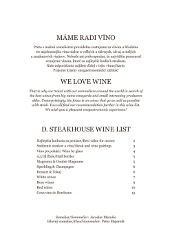 download wine - d.steakhouse