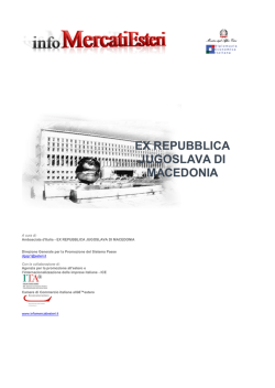 Rapporto EX REPUBBLICA JUGOSLAVA DI
