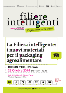 CIBUS TEC, Parma - Filiere Intelligenti