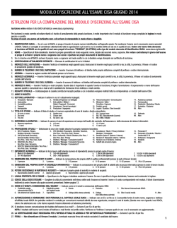 June 2014 CISA exam registration form Italian