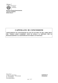 CAPITOLATO DI CONCESSIONE_Versione del 30_10_2014