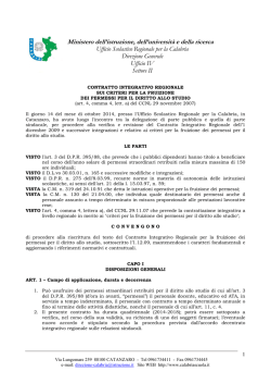 CIR permessi studio - Ambito territoriale per la provincia di Reggio