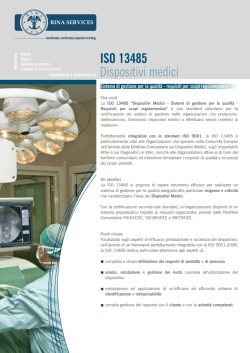 Brochure ISO 13485
