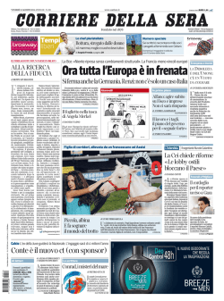 Corriere della sera - 15.08.2014