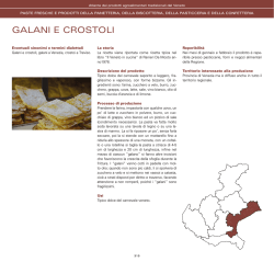 GALANI E CROSTOLI - Veneto Agricoltura