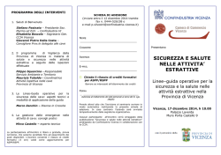 17 dicembre 2014 - Confindustria Vicenza