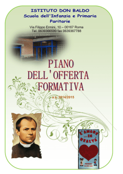 PDF - Istituto Don Baldo Roma