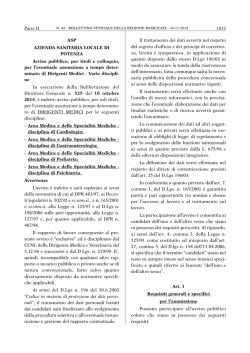 Avviso Medici Varie Discipline [in formato pdf]